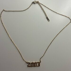 Birthday Necklace 2003